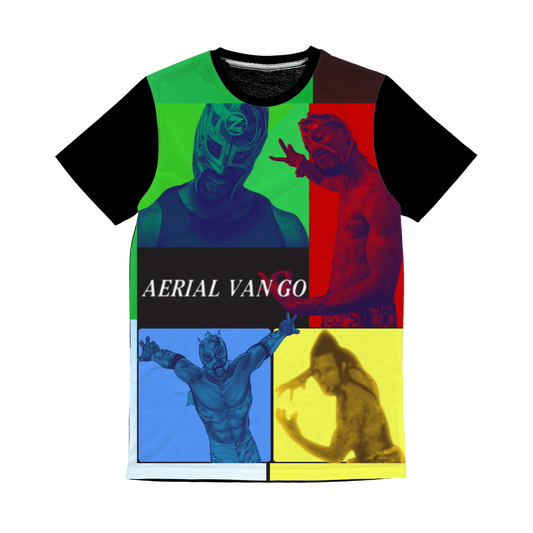 Aerial Van BEBOP Unisex Panel Tee