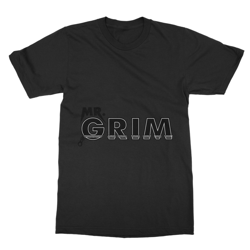 MR. Grim "Zipped Up" Tee Shirt Dress