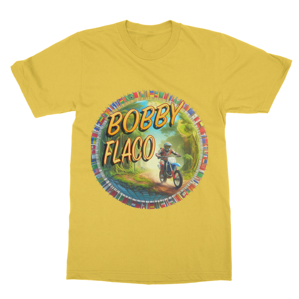 "Bike the World" Bobby Flaco - USaA Tee Shirt Dress