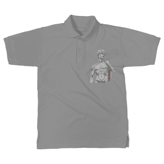 Aerial Van Go "Artrepreneur" (USA) Unisex Adult Polo Shirt