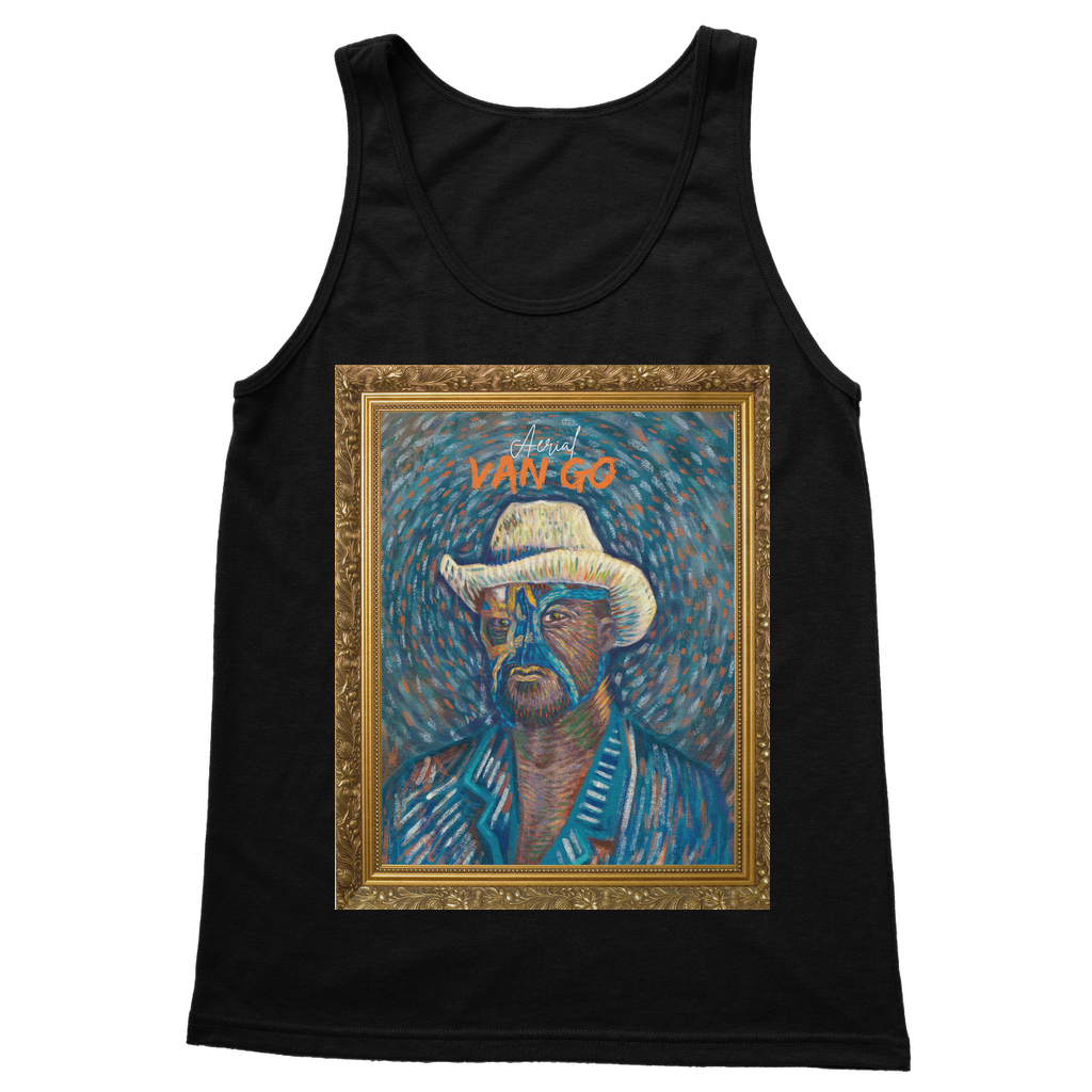 "Self Portrait" - Aerial Van Go (USA) Women's Wear Tank Top