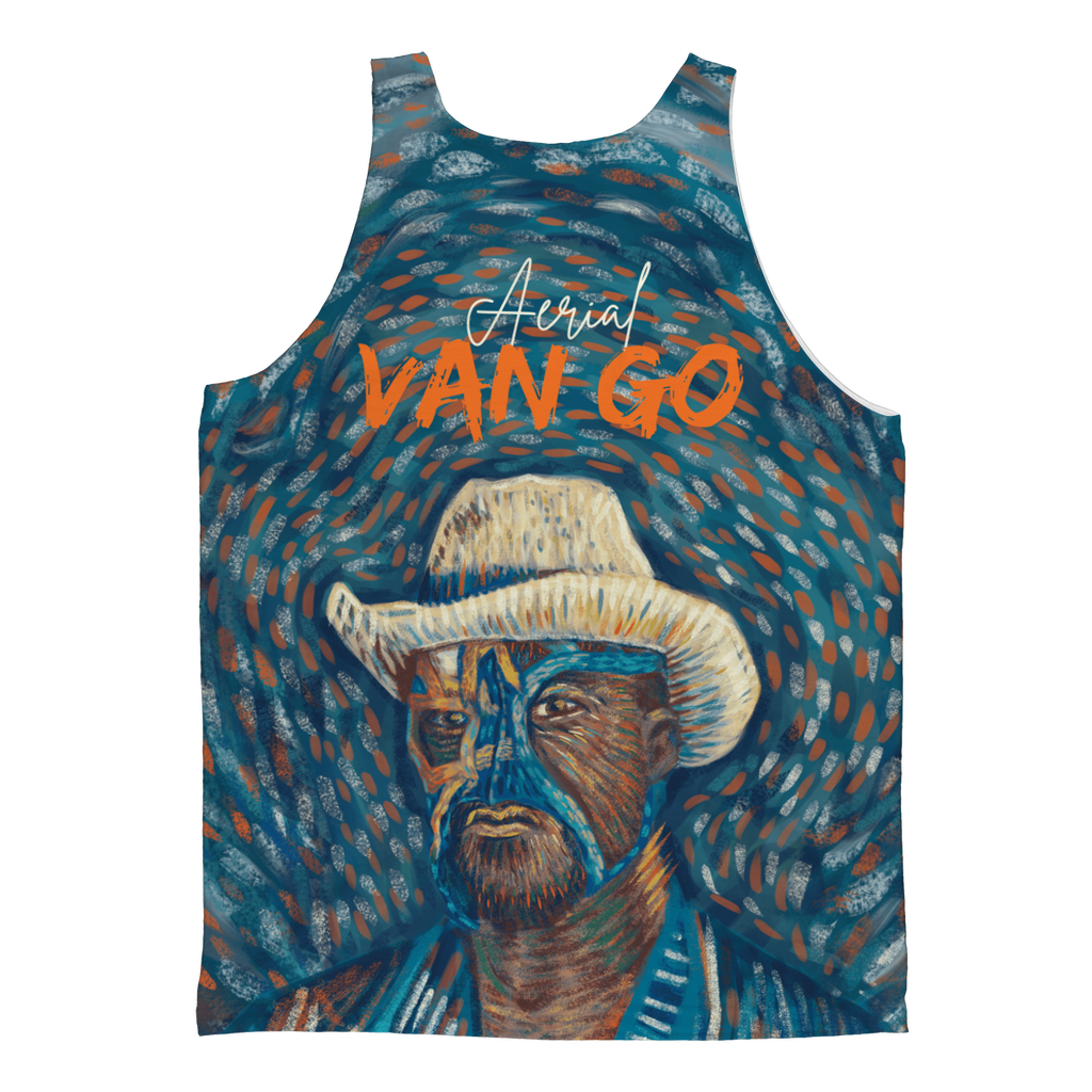 "Self Portrait" - Aerial Van Go (USA) Unisex Tank Top