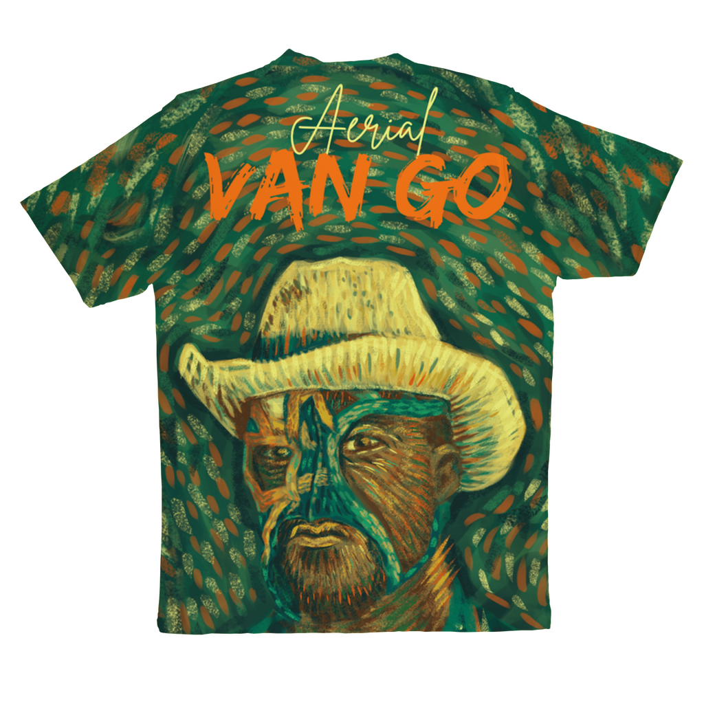 "Self Portrait" - Aerial Van Go (USA) Unisex Activewear Tee