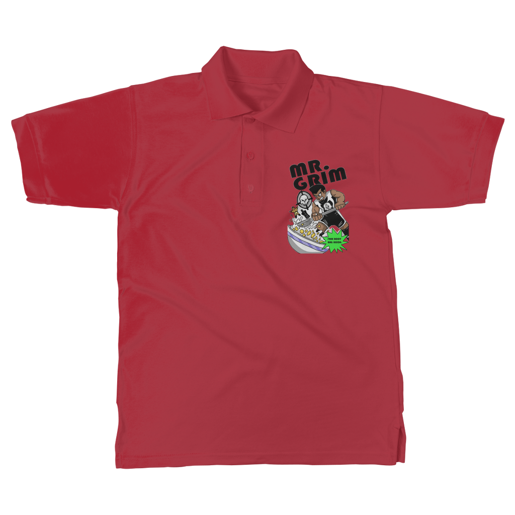 MR. Grim "Special Cereal" (USA) Unisex Adult Polo Shirt