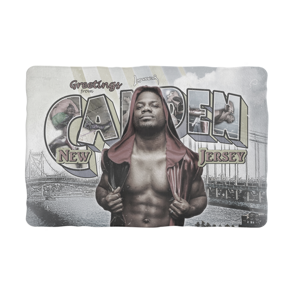 Desean Pratt (USA) "Greetings from Camden" Pet Blanket