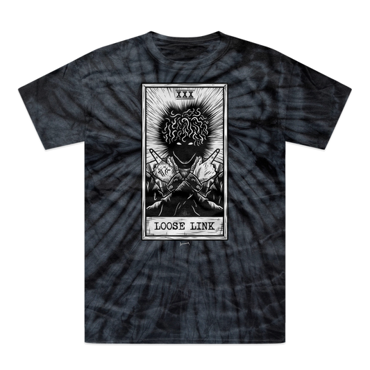 Lucio "Loose Link" @looselink_l_u_c_i_o Tonal Spider Tie-Dye T-Shirt