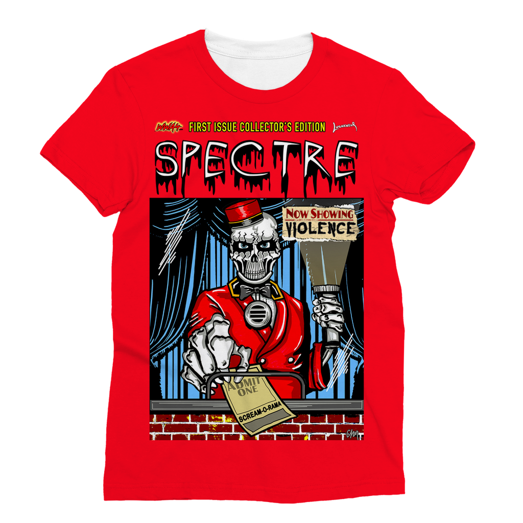 Spectre (USA) "1st Edition Red" Women's Wear Tee