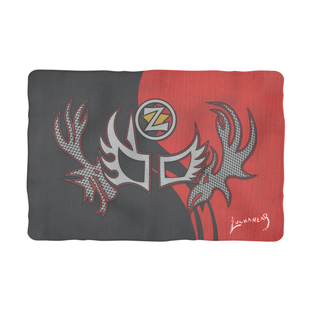 ZENSHI (USA/CHL) "Red and Black" Pet Blanket