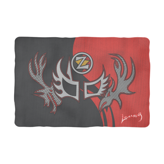 ZENSHI (USA/CHL) "Red and Black"  Pet Blanket