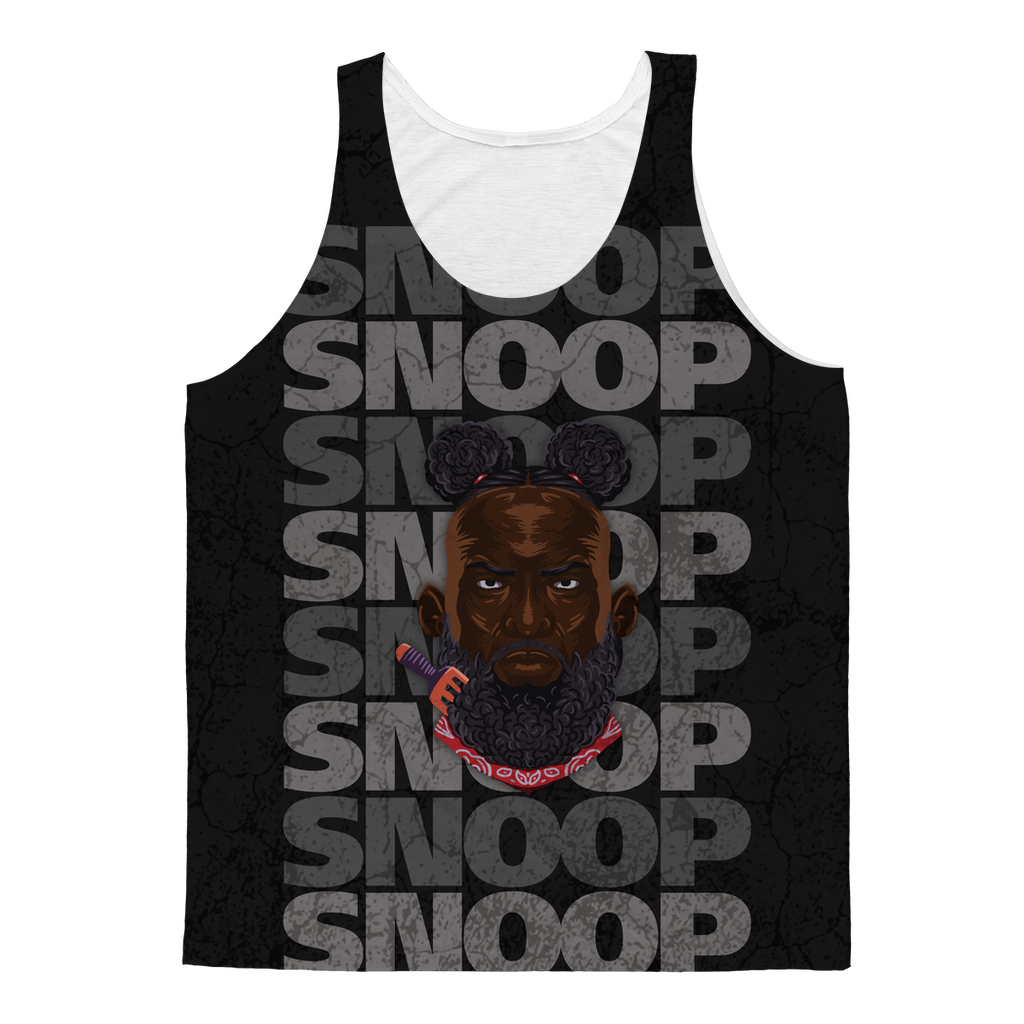 Snoop Strikes (USA) SNOOP Unisex Tank Top