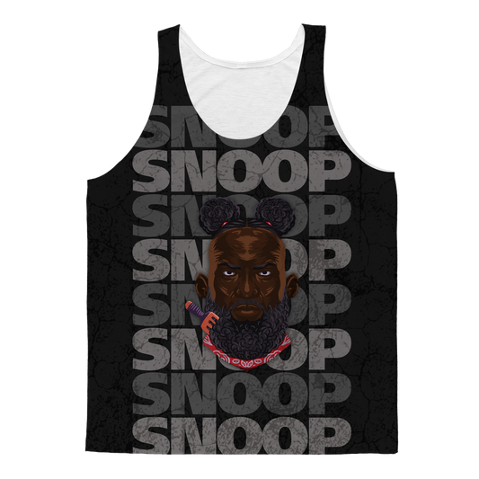 Snoop Strikes (USA) SNOOP Unisex Tank Top