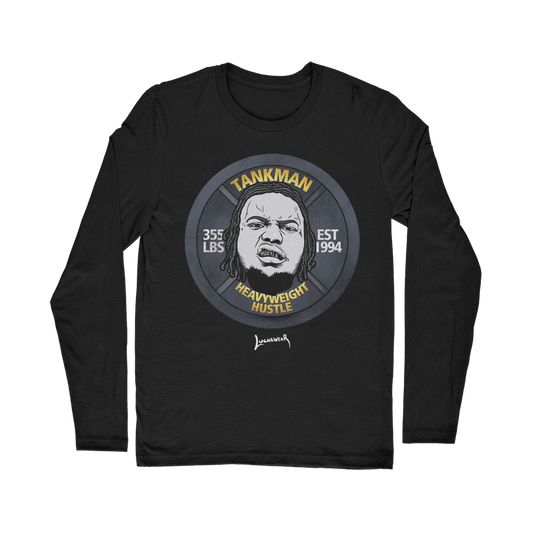 Calvin Tankman (USA) "Heavyweight Hustle" Unisex Long Sleeve Tee