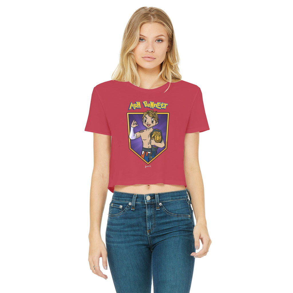 Ash Bennett (USA) "Champ" Women's Wear Crop Top