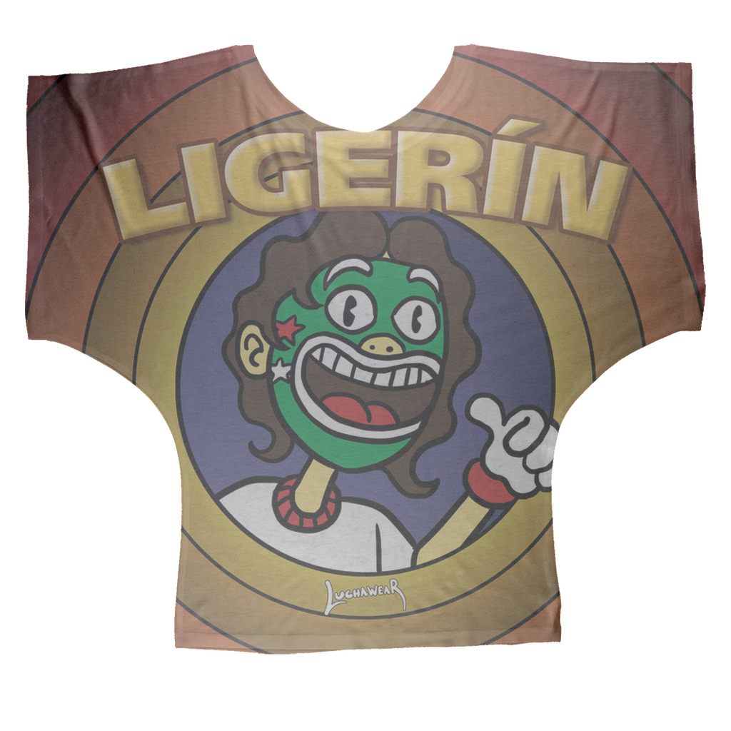 Ligerin (BOL) "Toon King" Women's Wear Batwing Top