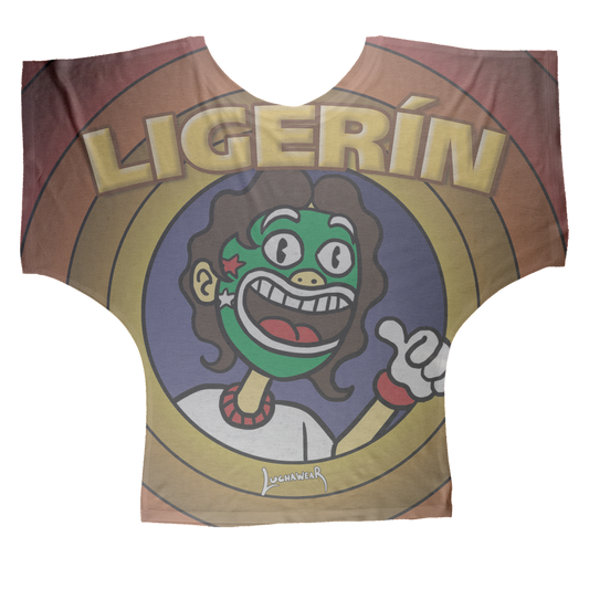 Ligerin (BOL) "Toon King" Women's Wear Batwing Top