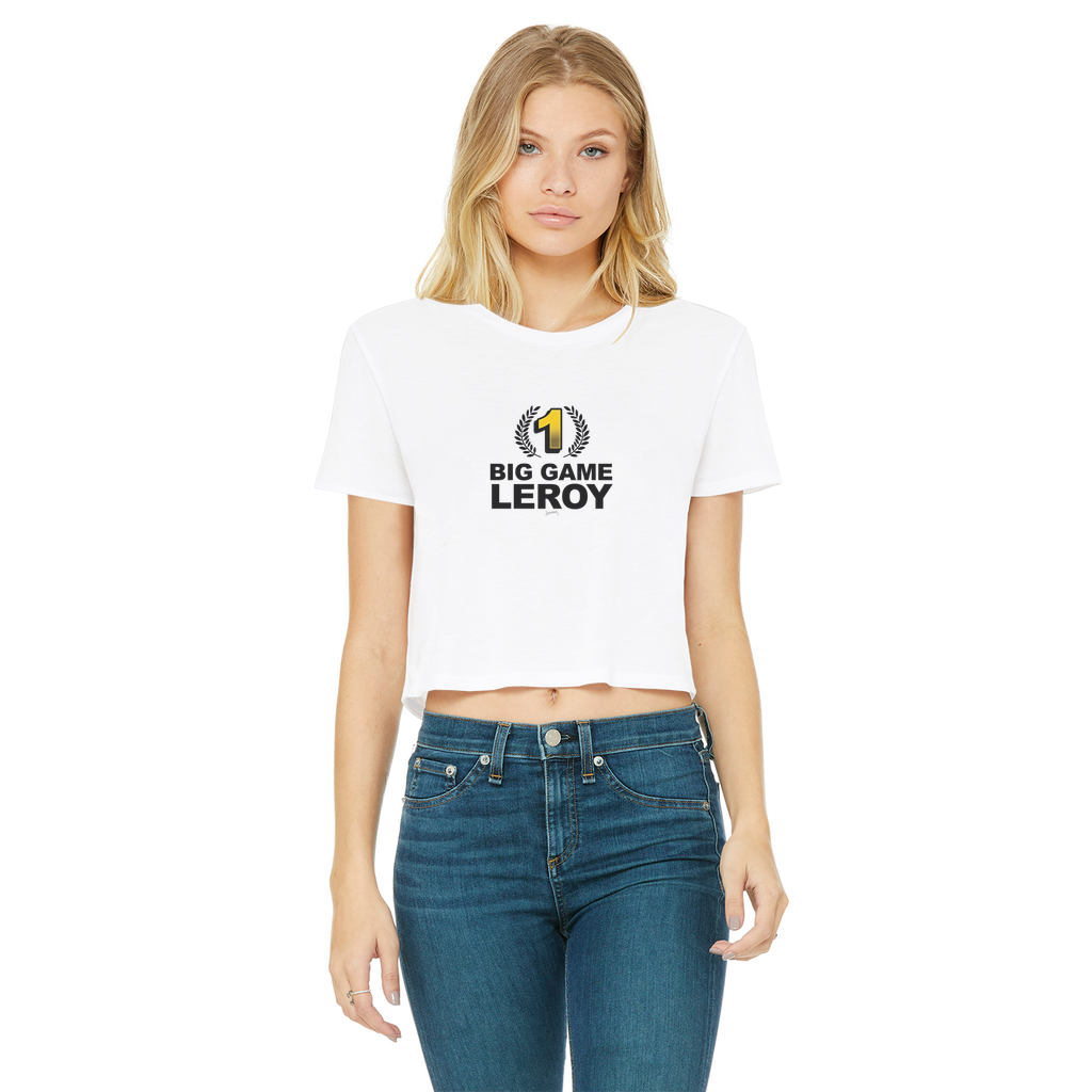 Leroy Green (USA) "Number One" Women's Wear Crop Top