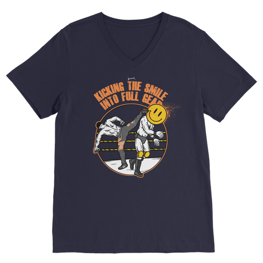 Zamir Zuriel (USA) "Full Gear" V Neck Tee