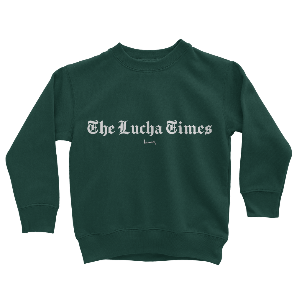 Lucha Times (White) Youthwear Sweatshirt