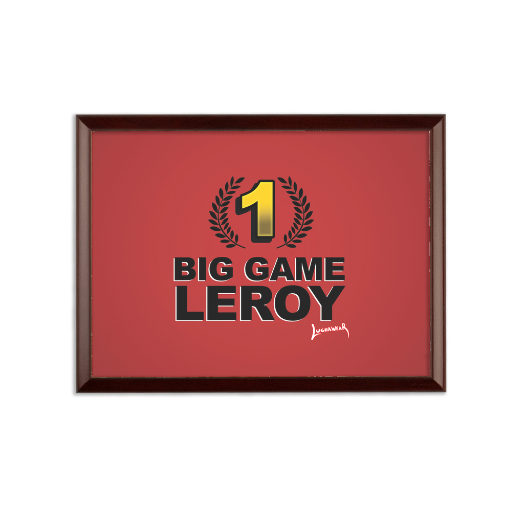 Leroy Green (USA) "Number One" Wall Art Plaque