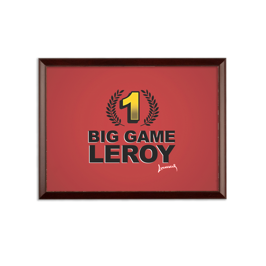 Leroy Green (USA) "Number One" Wall Art Plaque