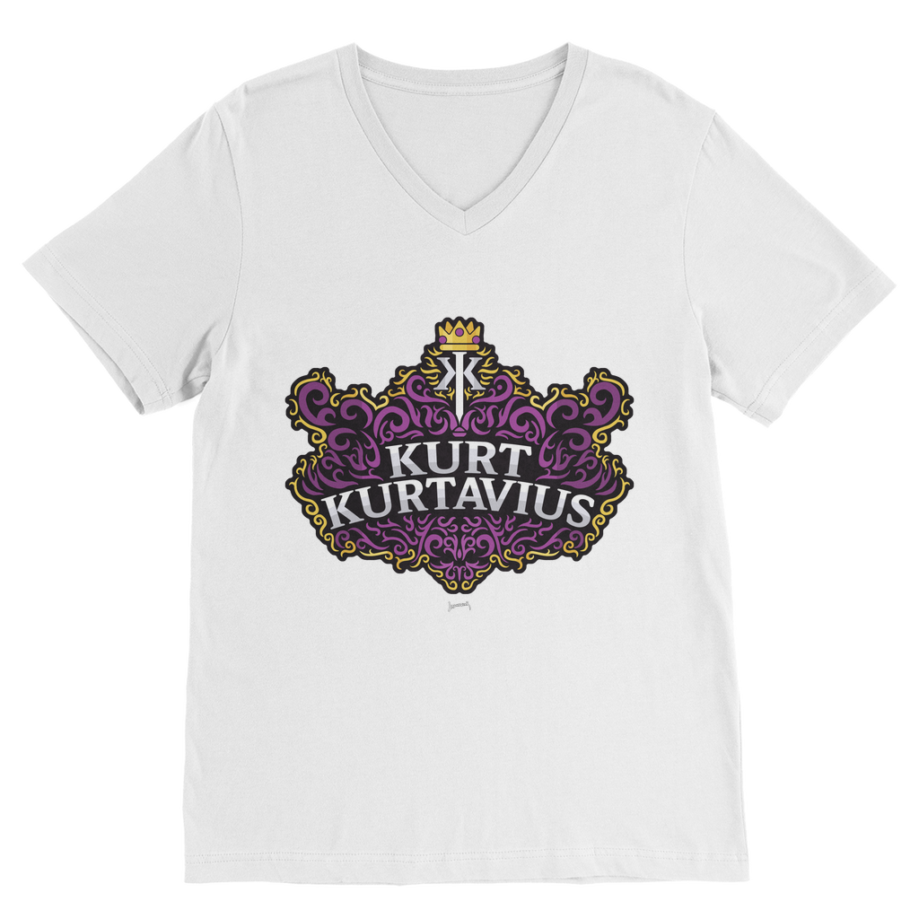 Kurt Kurtavious (USA) "Royalty " V Neck Tee
