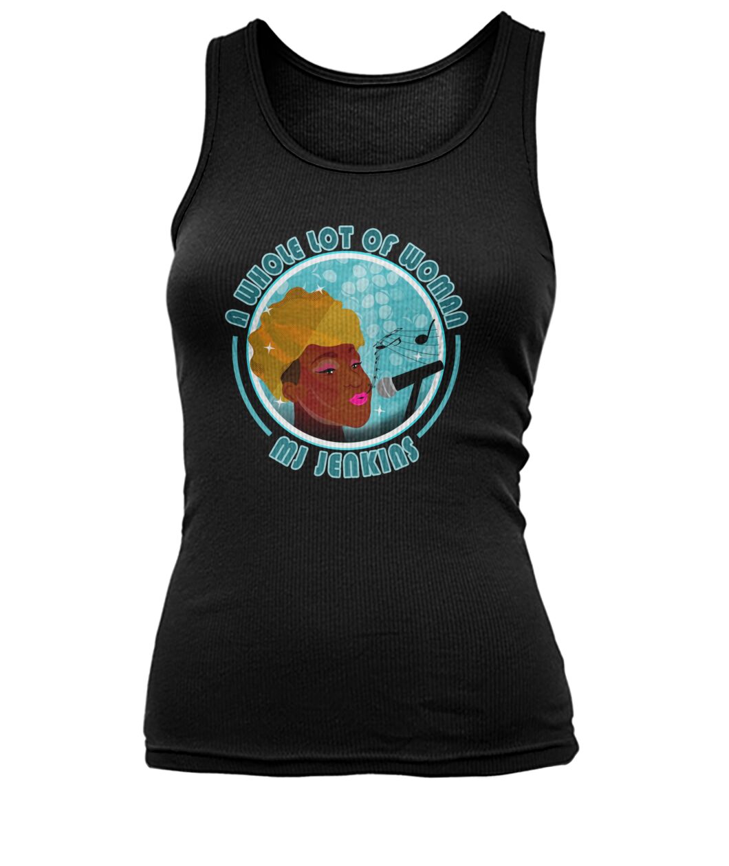 MJ Jenkins "A Whole Lot of Woman" (Blue)