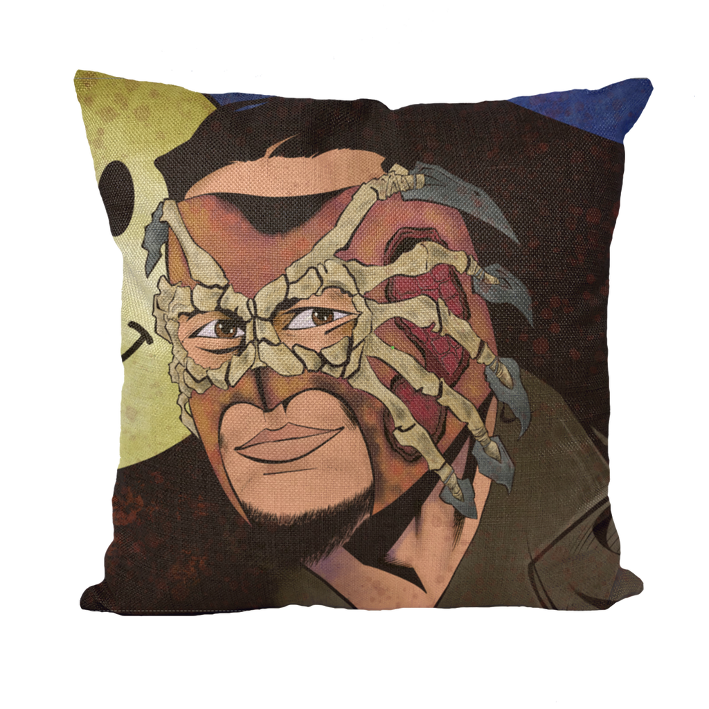 Smiley (USA) "Portrait" Throw Pillow with Insert