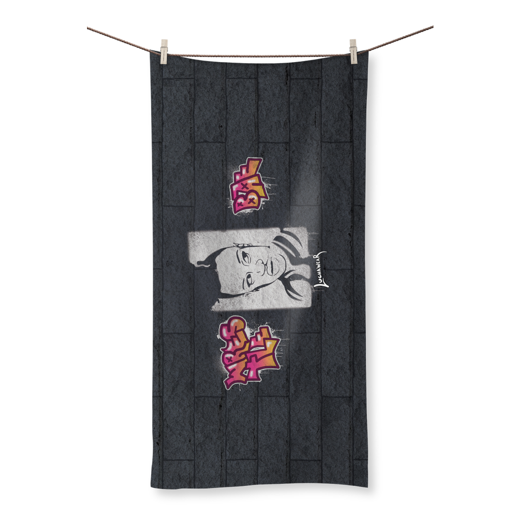 Vanity (USA) "Graffiti Portrait" Home and Beach Towel