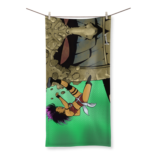 Zeda Zhang (USA) "Kick" Home and Beach Towel