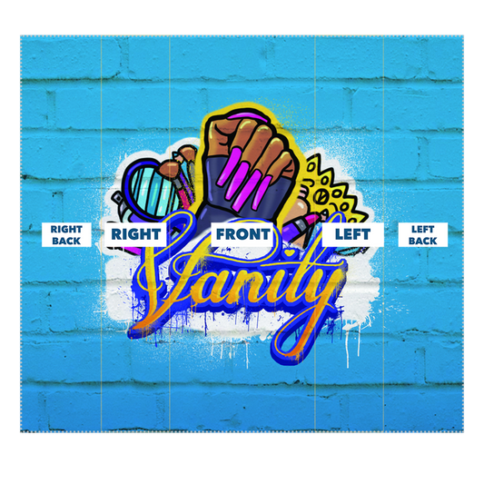 Vanity (USA) "Wall Glam" Neck Gaiter