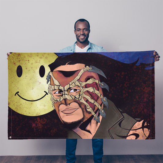 Smiley (USA) "Portrait" Flag