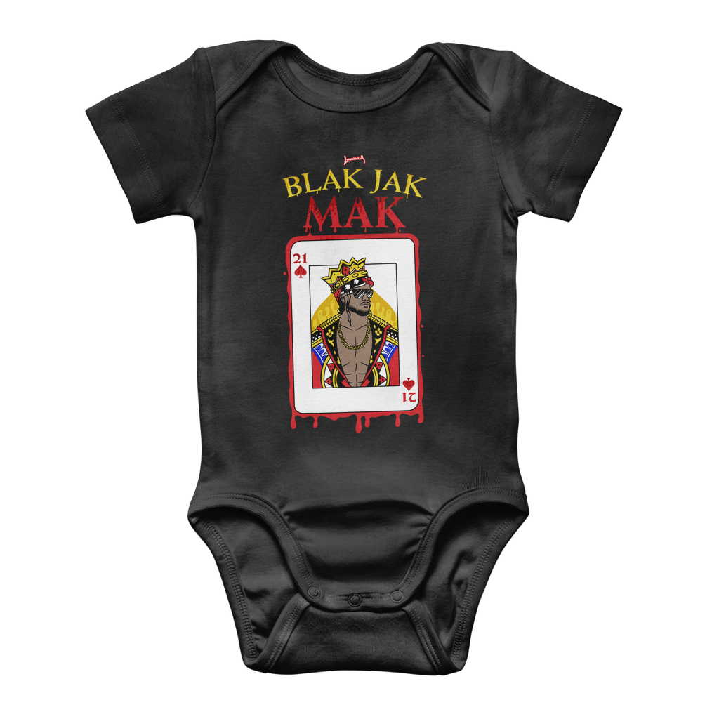 Blak Jak Mak (USA) "King" Baby Onesie