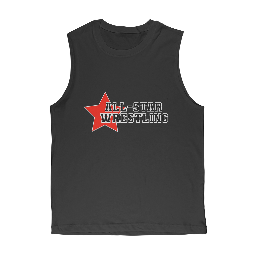 All Star (USA) "All Star Wrestling" Muscle Tank Top