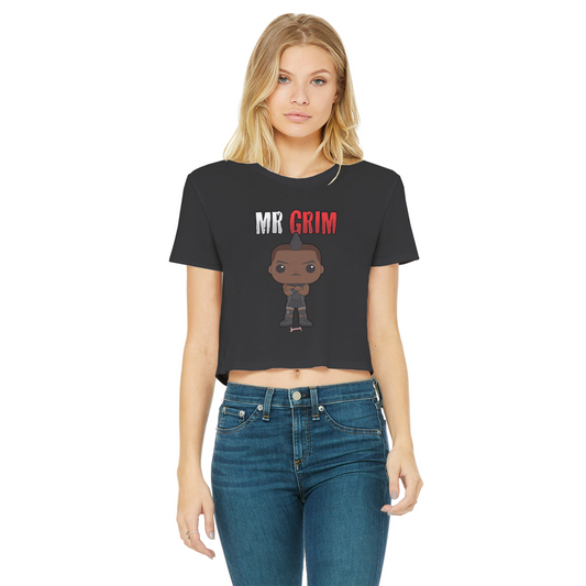 Mr Grim (USA) "Lil Mr Grim" Women's Wear Crop Top