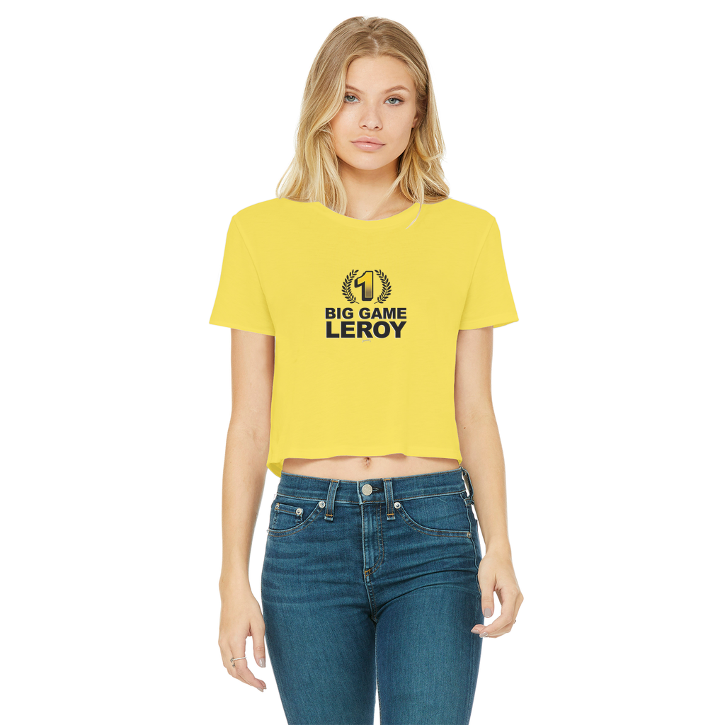 Leroy Green (USA) "Number One" Women's Wear Crop Top