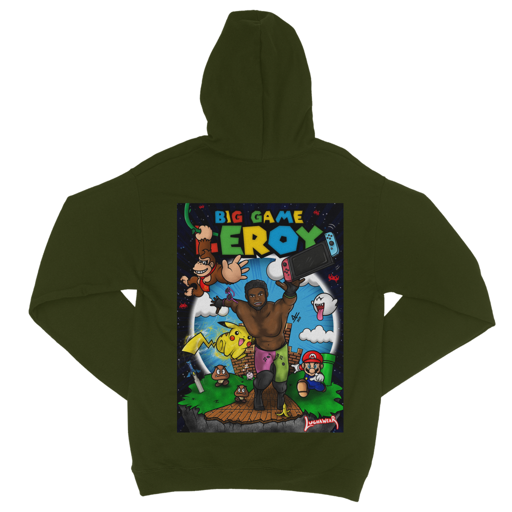 Get your game on! (USA) "Leroy Green" Zip Hoodie