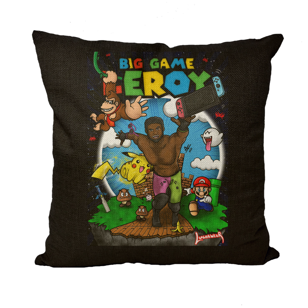 Get your game on! (USA) "Leroy Green" Throw Pillow