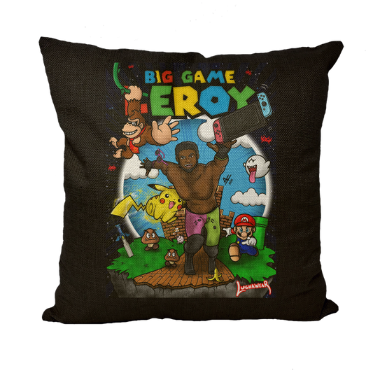 Get your game on! (USA) "Leroy Green" Throw Pillow