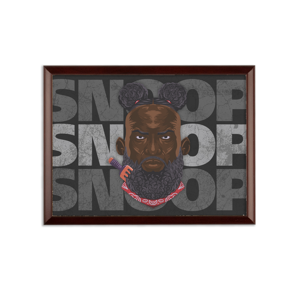 Snoop Strikes (USA) "SNOOP" Wall Art Plaque