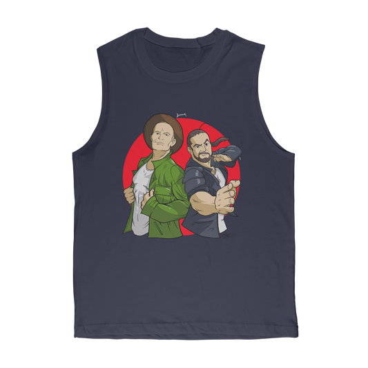 Double Impact (USA) "Comic Attack" Muscle Tank Top