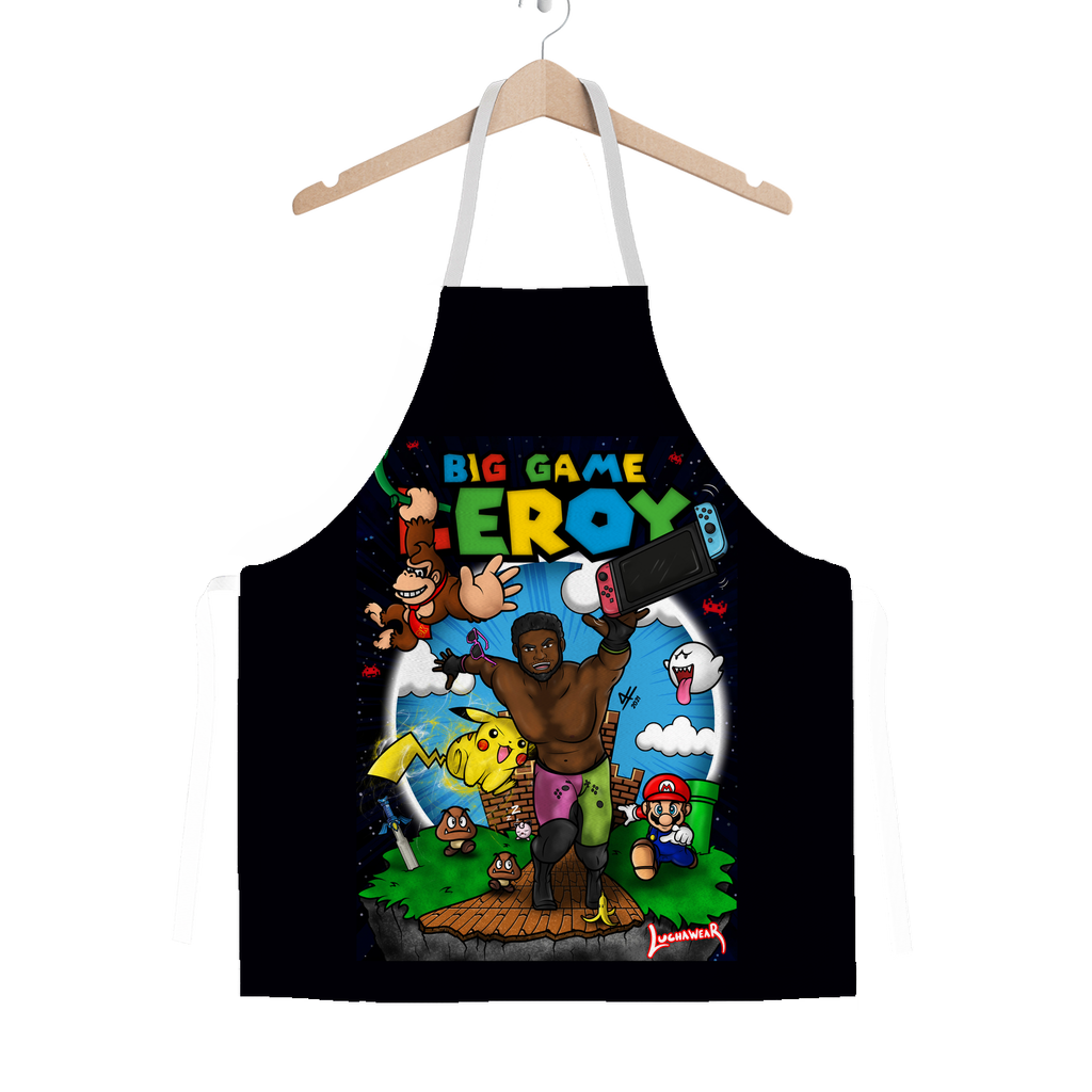 Get your game on! (USA) "Leroy Green" Adult Apron