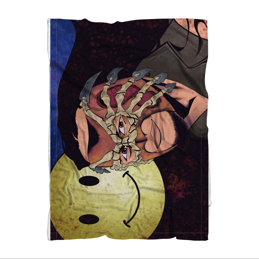 Smiley (USA) "Portrait" Throw Blanket