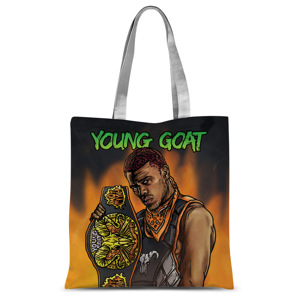 Myron Reed (USA) "Young Goat" Tote Bag