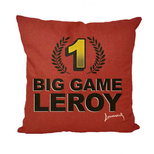 Leroy Green (USA) "Number One" Throw Pillow with Insert