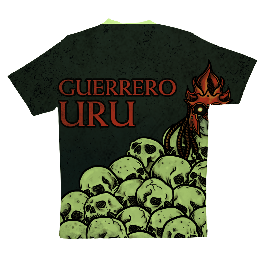 Guerrero Uru (BOL) "Skulls" Unisex Activewear Tee