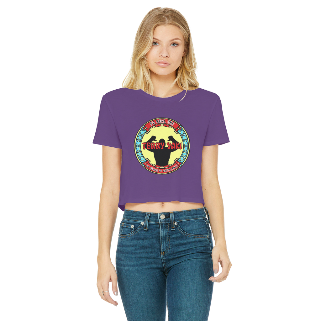 Terry Yaki (USA) "Da Real One" Women's Wear Crop Top