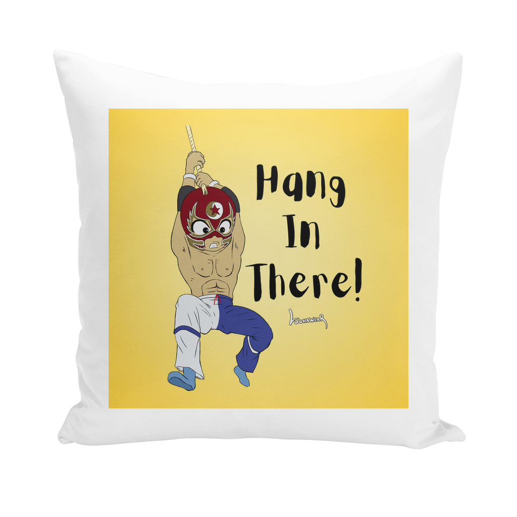 Shynron (USA) "Hang in There" Throw Pillow