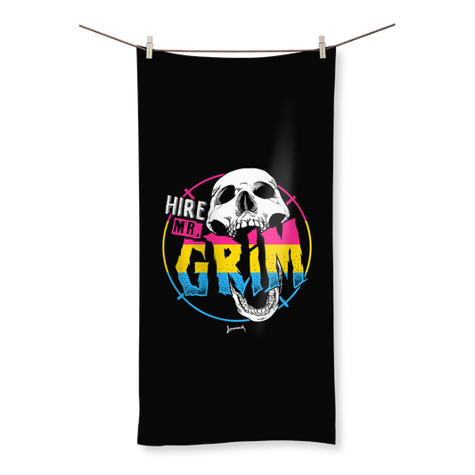 Mr Grim (USA) "Grim and Proud" Home and Beach Towel