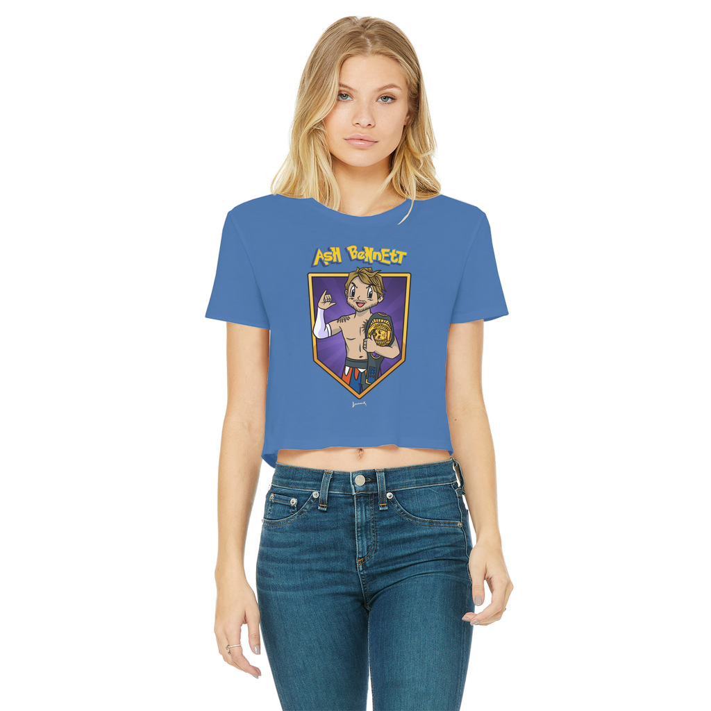 Ash Bennett (USA) "Champ" Women's Wear Crop Top