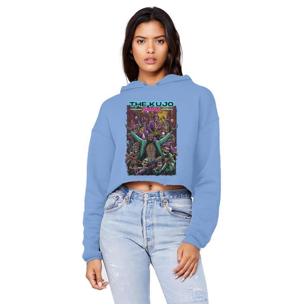 Jack Kujo (USA) "The Kujo Show" Unisex Crop Top Boyfriend Hoodie